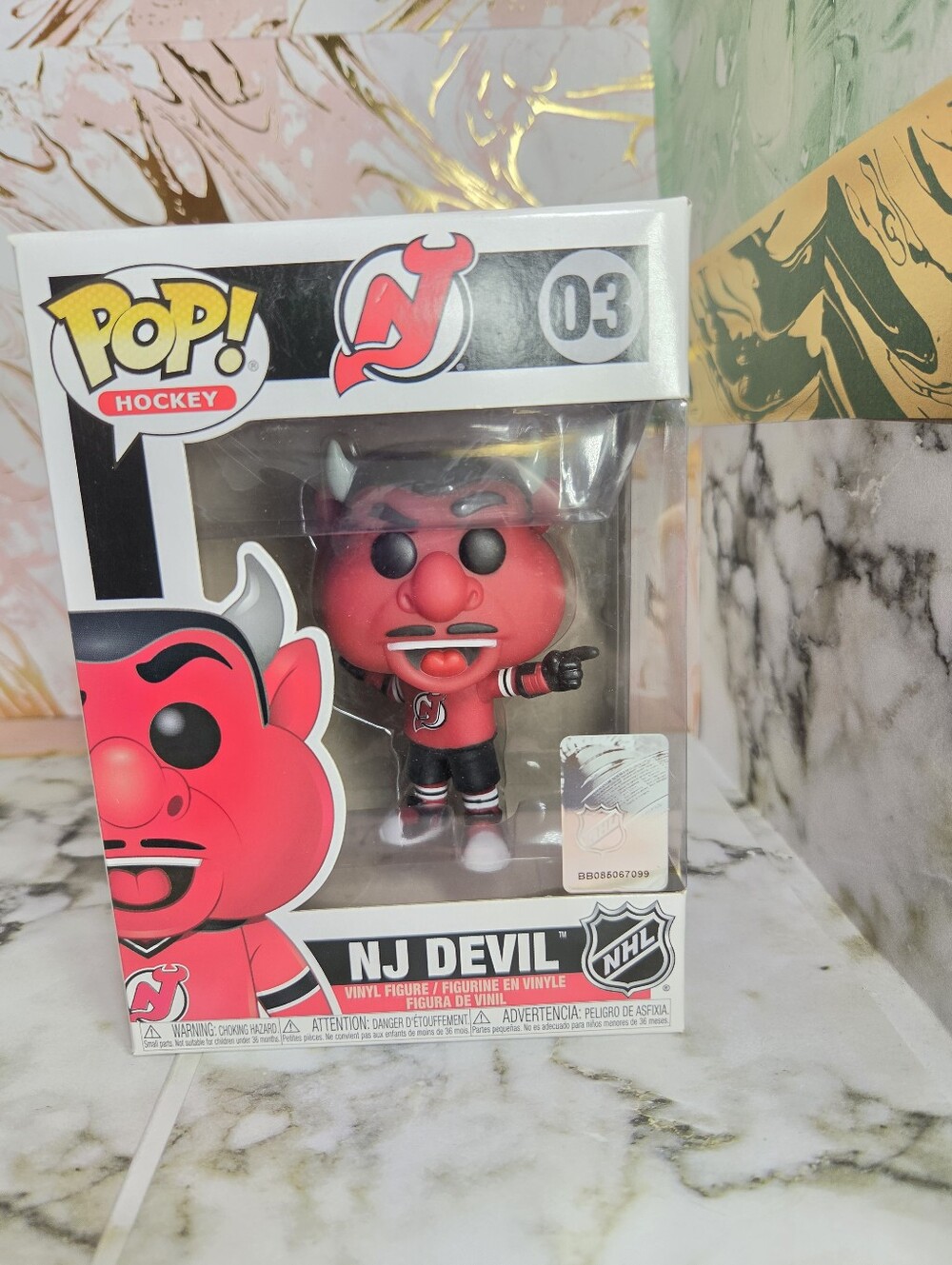 Funko Pop NHL Mascots 03 NJ Devil MIB